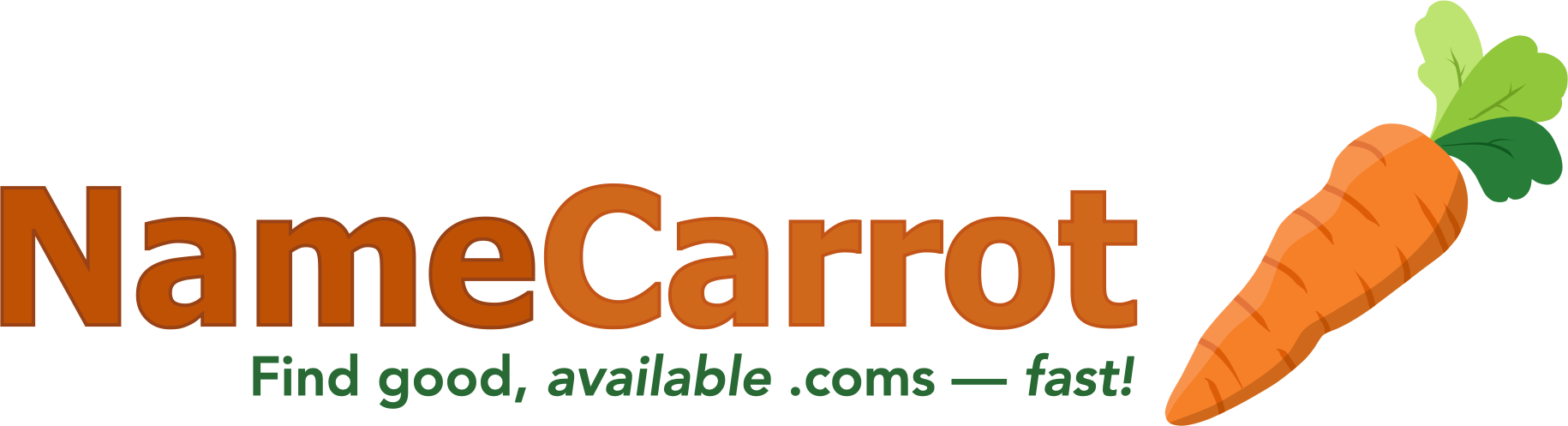 NameCarrot - Find good, available .coms -- fast!